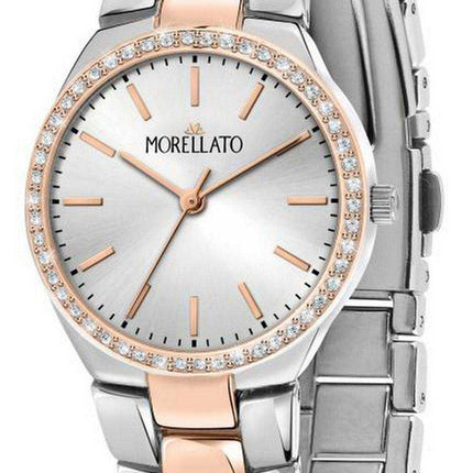 Morellato Stile Silver Dial Two Tone Stainless Steel Quartz R0153157504 Orologio da donna