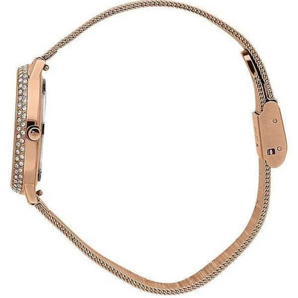 Morellato 1930 Just Time Rose Gold Quadrante Silver Quartz R0153161504 Orologio Donna Con Bracciale In Omaggio
