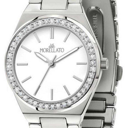 Orologio Morellato Ego quadrante bianco in acciaio inossidabile al quarzo R0153164503 da uomo