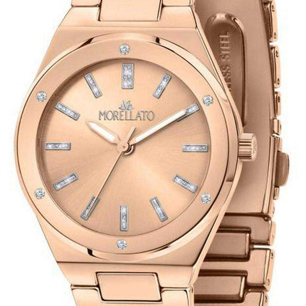 Orologio Morellato Ego in acciaio inossidabile tono oro rosa al quarzo R0153164507 da donna