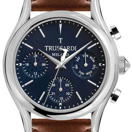 Orologio da uomo al quarzo cronografo Trussardi T-Light R2451127002