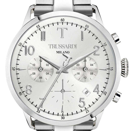 Orologio da uomo al quarzo cronografo Trussardi T-Evolution R2453123007