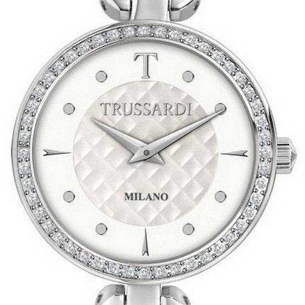 Orologio da donna Trussardi T-Chain Crystal Accents Stainless Steel Quartz R2453137501