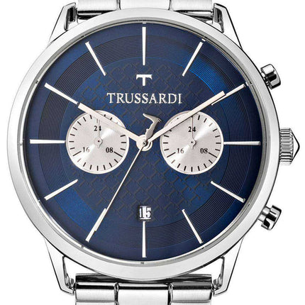 Orologio da uomo al quarzo cronografo Trussardi T-World R2473616003