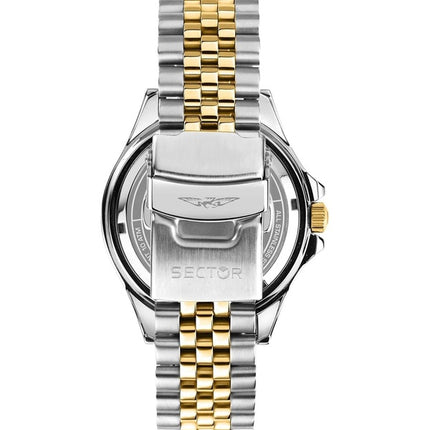 Orologio da uomo Sector 230 Two Tone Stainless Steel Black Dial Automatic R3223161015 100M