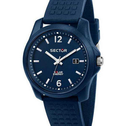 Orologio da uomo Sector 16.5 Blue Sunray con cinturino in silicone al quarzo R3251165002