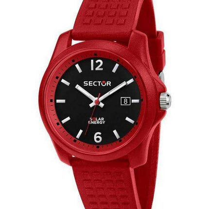 Orologio da uomo Sector 16.5 quadrante nero cinturino in silicone al quarzo R3251165003