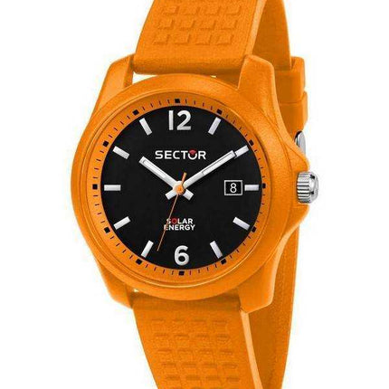 Orologio da uomo Sector 16.5 quadrante nero cinturino in silicone al quarzo R3251165004