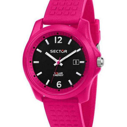 Orologio da donna Sector 16.5 quadrante nero cinturino in silicone al quarzo R3251165501