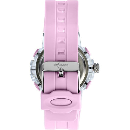 Orologio da donna Sector Ex-46 con cinturino in silicone e quadrante viola al quarzo R3251242501