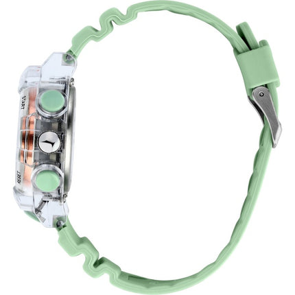 Orologio da uomo Sector Ex-46 con cinturino in silicone e quadrante verde al quarzo R3251242502