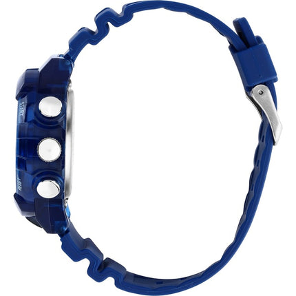 Orologio da uomo Sector Ex-46 con cinturino in silicone e quadrante blu al quarzo R3251242506