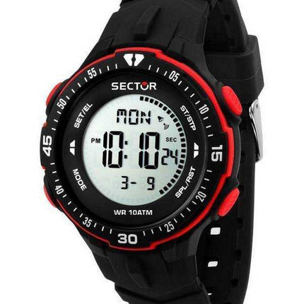 Orologio da uomo Sector EX-26 con cinturino in silicone digitale al quarzo R3251280001 100M