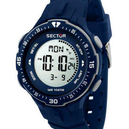 Orologio da uomo Sector EX-26 con cinturino in silicone digitale al quarzo R325128002 100M