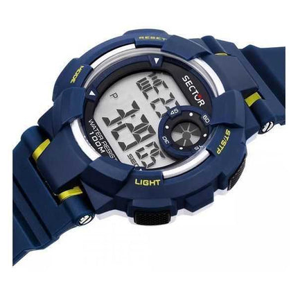 Orologio da uomo Sector EX-36 quadrante nero digitale al quarzo R3251283002 100M