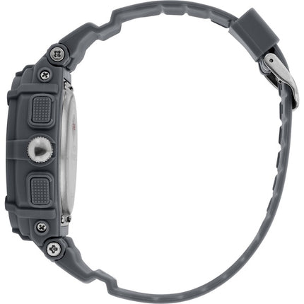 Orologio da uomo Sector Ex-09 con cinturino in silicone e quadrante argentato al quarzo R3251296003