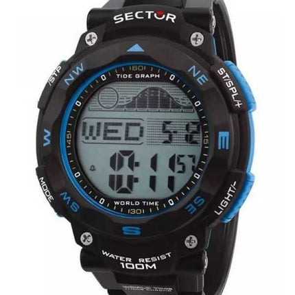 Orologio da uomo Sector EX-35 quadrante nero digitale al quarzo R3251534002 100M