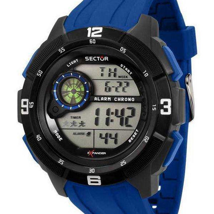 Orologio da uomo Sector EX-04 con cinturino in silicone digitale al quarzo R3251535002