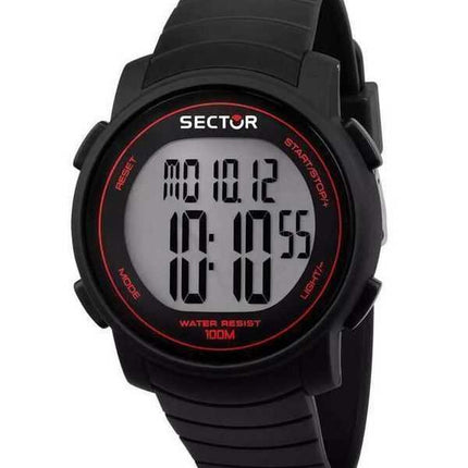 Orologio da uomo Sector Ex-31 digitale quadrante nero al quarzo R3251543001 100M