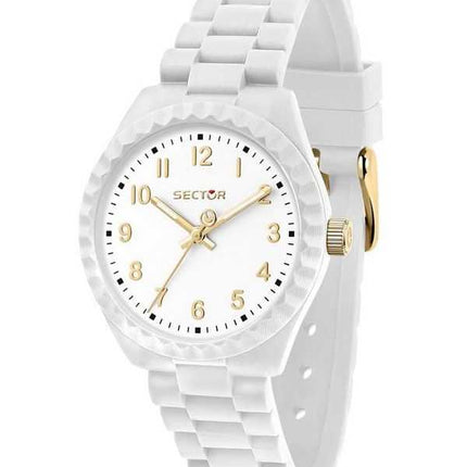 Orologio Donna Sector Diver Just Time Cinturino Plastica Quadrante Bianco Quarzo R3251549501