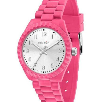 Orologio Donna Sector Diver Just Time Cinturino Plastica Quadrante Silver Quarzo R3251549503