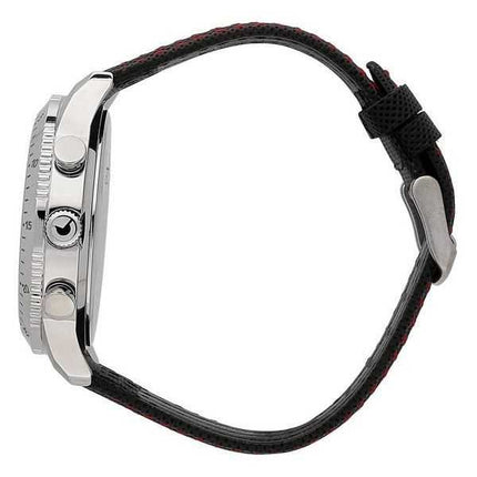 Orologio da uomo Sector 270 multifunzione cinturino in pelle quadrante nero quarzo R3251578011