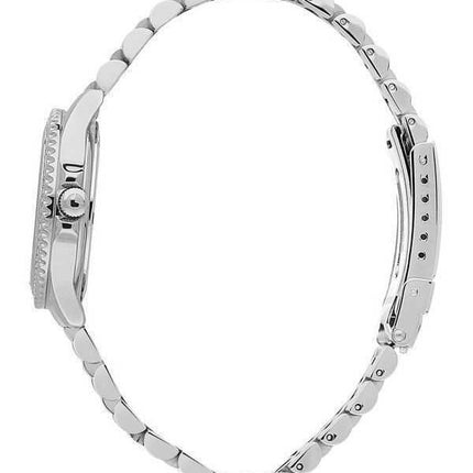 Orologio da donna Sector 230 Just Time con accenti di cristallo quadrante bianco al quarzo R3253161538 100M