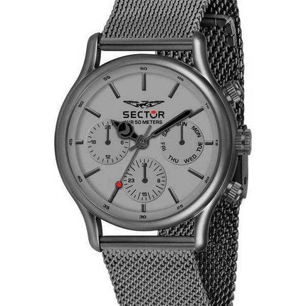 Orologio da uomo Sector 660 Gun Dial in acciaio inossidabile al quarzo R3253517013
