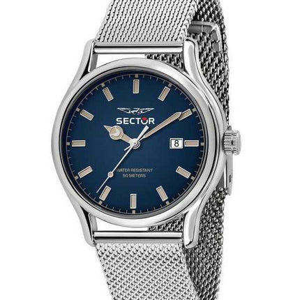 Orologio da uomo Sector 660 multifunzione in acciaio inossidabile con quadrante blu al quarzo R3253517024