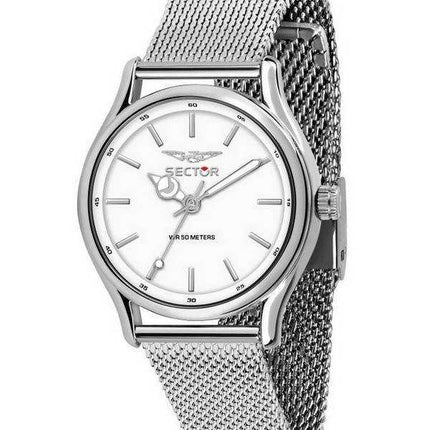 Orologio da donna Sector 660 quadrante bianco in acciaio inossidabile al quarzo R3253517504