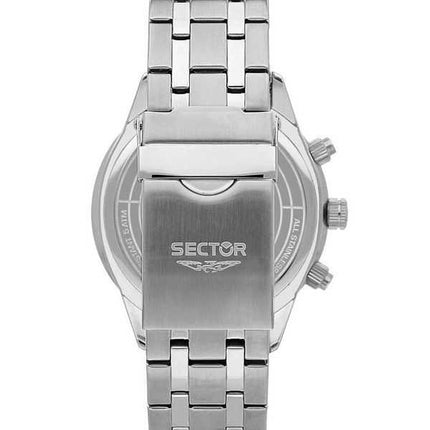 Orologio da uomo Sector 670 multifunzione in acciaio inossidabile con quadrante nero al quarzo R3253540007