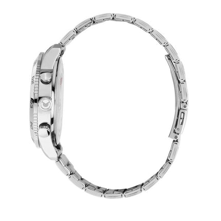 Orologio da uomo Sector 270 multifunzione in acciaio inossidabile con quadrante nero al quarzo R3253578032