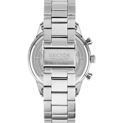 Orologio da uomo Sector 270 multifunzione in acciaio inossidabile con quadrante blu al quarzo R3253578033