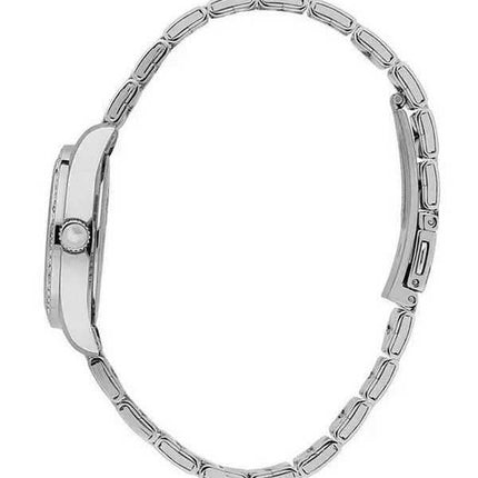 Orologio da donna Sector 270 Just Time con accenti di cristallo in acciaio inossidabile con quadrante argentato al quarzo R32535