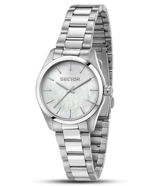 Orologio da donna Sector 270 Just Time in acciaio inossidabile con quadrante in madreperla al quarzo R3253578510