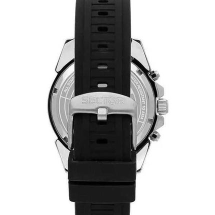 Orologio da uomo Sector 450 cronografo cinturino in plastica quadrante nero quarzo R3271776011 100M