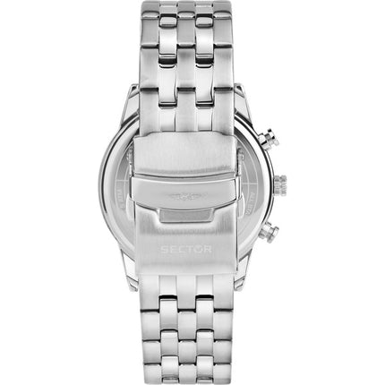 Sector 660 Cronografo Acciaio Inossidabile Quadrante Argento Quarzo R3273617008 Orologio da Uomo