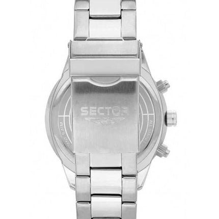 Orologio da uomo Sector 670 cronografo in acciaio inossidabile con quadrante blu al quarzo R3273740003