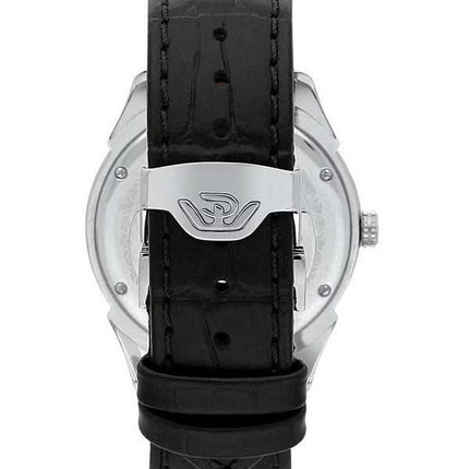 Philip Watch Swiss Made Roma cinturino in pelle quadrante bianco quarzo R8251217002 orologio da uomo