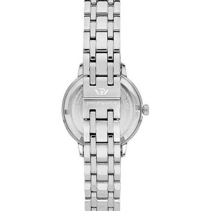 Philip Watch Swiss Made Audrey acciaio inossidabile quadrante bianco quarzo R8253150514 orologio da donna