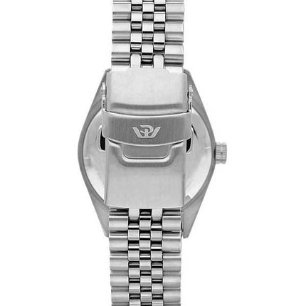 Philip Watch Swiss Made Caribe Urban acciaio inossidabile quadrante nero Sunray orologio da donna al quarzo R8253597586 100M