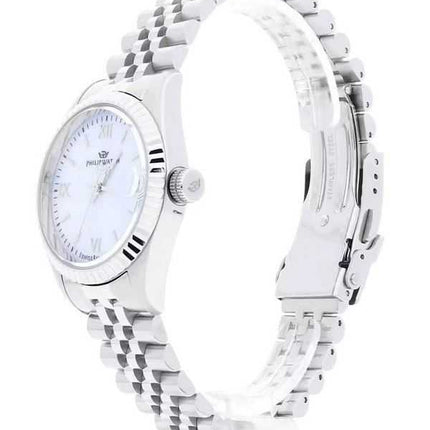 Philip Watch Swiss Made Caribe Urban acciaio inossidabile quadrante bianco quarzo R8253597592 orologio da donna 100M