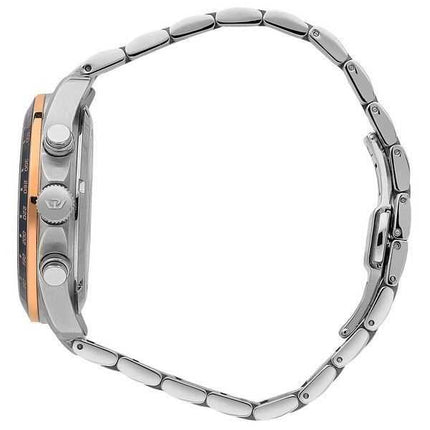 Philip Watch Swiss Made Blaze Cronografo in acciaio inossidabile quadrante blu al quarzo R8273995006 Orologio da uomo 100M
