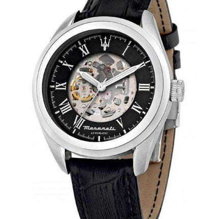 Maserati Traguardo Sport Skeleton Dial Automatic R8821112004 100M Orologio da uomo
