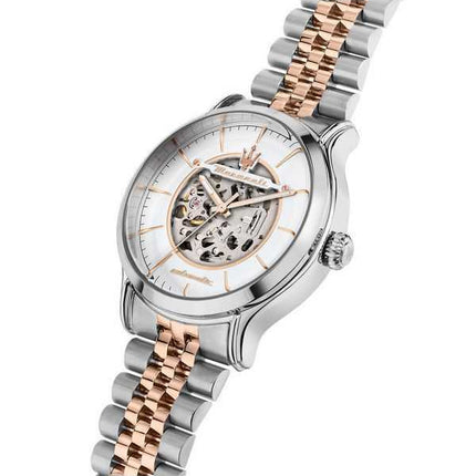 Orologio da uomo Maserati Epoca bicolore in acciaio inossidabile argento con quadrante scheletrato automatico R8823118011 100M