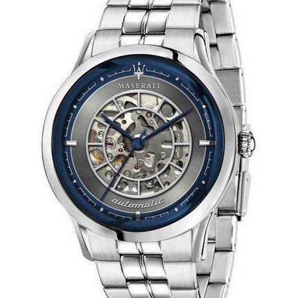 Orologio da uomo automatico Maserati Ricordo con quadrante scheletrato R8823133003