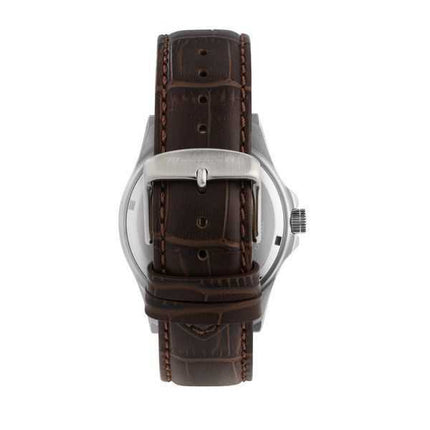 Orologio da uomo Maserati Competizione cinturino in pelle quadrante blu al quarzo R8851100004 100M