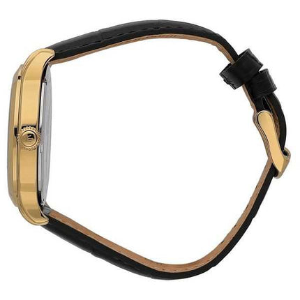 Orologio da uomo Maserati Epoca cinturino in pelle quadrante argento quarzo R8851118015 100M