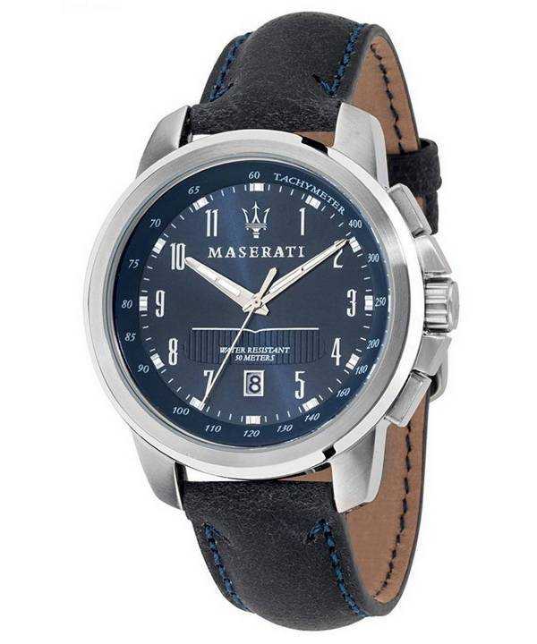 Maserati Successo Tachymeter Quartz R8851121003 Orologio da uomo
