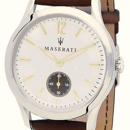 Orologio Maserati Tradizione Quadrante Bianco Quarzo R8851125001 Orologio Uomo